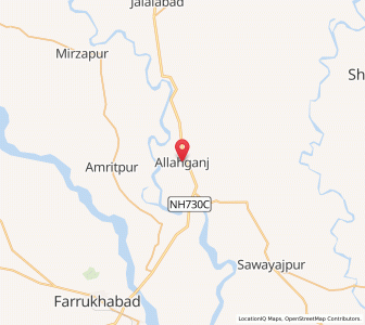 Map of Allahganj, Uttar Pradesh