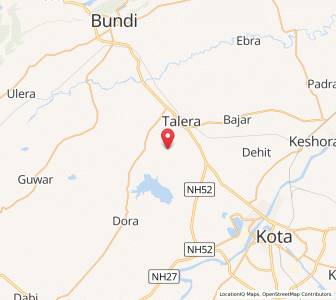 Map of Alphanagar, Rajasthan
