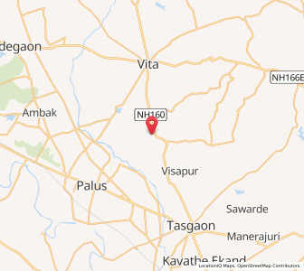 Map of Alta, Maharashtra