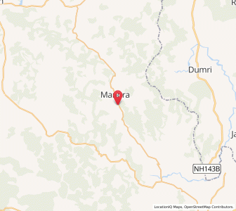 Map of Amakona, Chhattisgarh