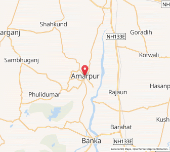 Map of Amarpur, Uttar Pradesh