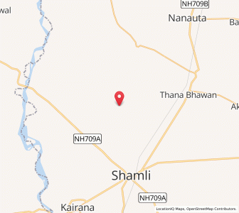 Map of Ambahta Rindan, Uttar Pradesh
