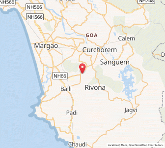 Map of Ambaulim, Goa