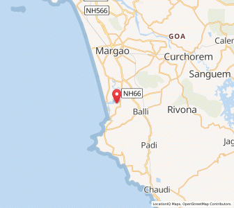 Map of Ambelim, Goa