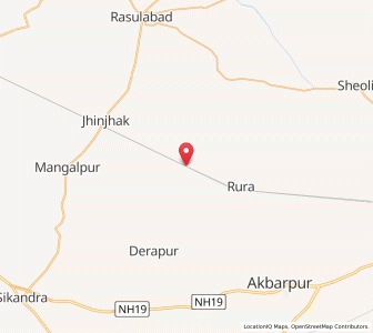 Map of Ambiapur, Uttar Pradesh