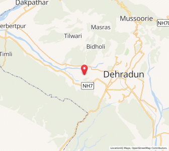 Map of Ambiwala, Uttarakhand
