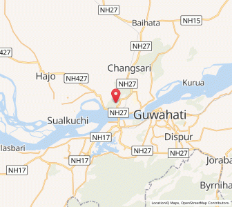 Map of Amingaon, Assam