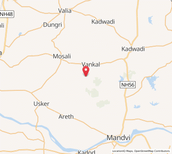Map of Amkhuta, Gujarat