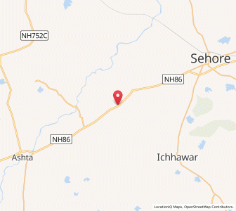 Map of Amlaha, Madhya Pradesh