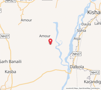 Map of Amour, Bihar