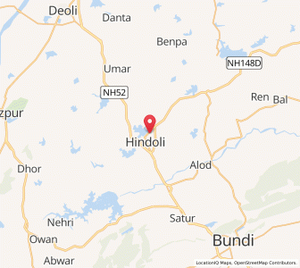 Map of Amratiya, Rajasthan