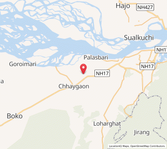 Map of Amtala, Assam