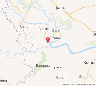 Map of Anaitha, Uttar Pradesh