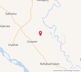 Map of Anandpur Kota, Uttar Pradesh