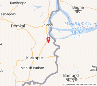 Map of Andharkotha, West Bengal