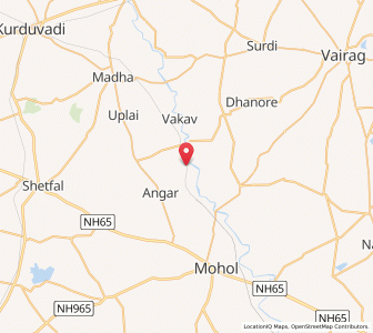 Map of Angar, Maharashtra