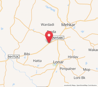 Map of Anjani Khurd, Maharashtra