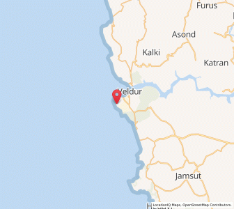 Map of Anjanvel, Maharashtra