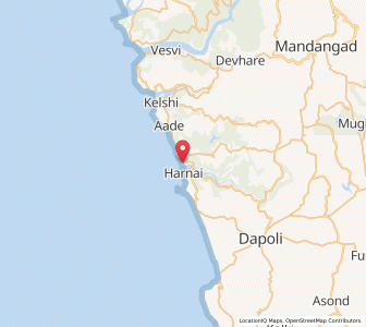 Map of Anjarle, Maharashtra