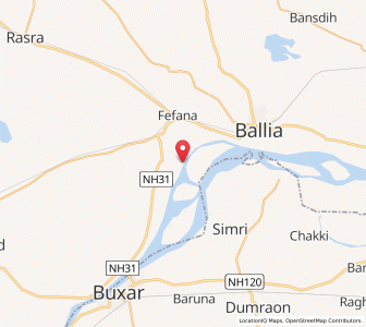 Map of Anjorpur, Bihar