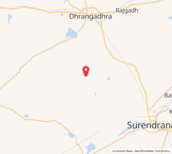 Map of Ankevalia Mota, Gujarat
