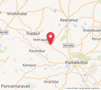 Map of Annavasal, Tamil Nadu