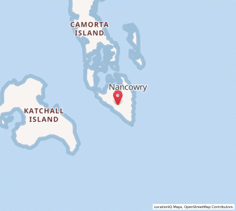 Map of Anowa, Andaman and Nicobar Islands