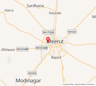 Map of Anupnagar, Uttar Pradesh