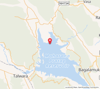 Map of Anur, Himachal Pradesh