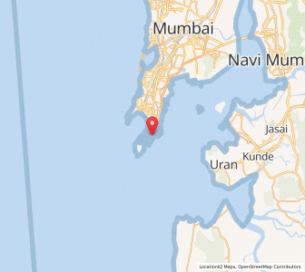 Map of Apollo Bandar, Maharashtra