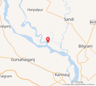 Map of Appa Purwa, Uttar Pradesh