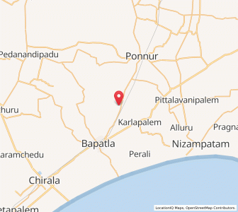 Map of Appikatla, Andhra Pradesh