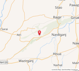 Map of Arai, Bihar