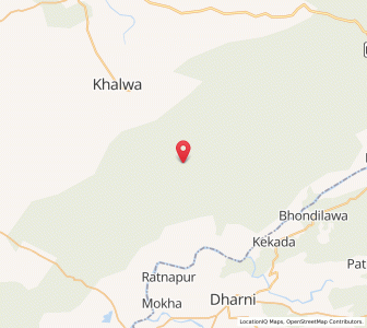 Map of Arakhera, Madhya Pradesh