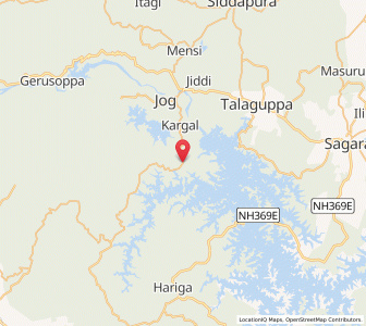 Map of Aralagodu, Karnataka