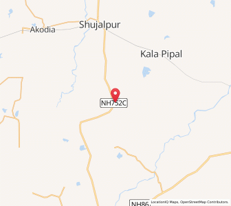 Map of Arandia Kalan, Madhya Pradesh