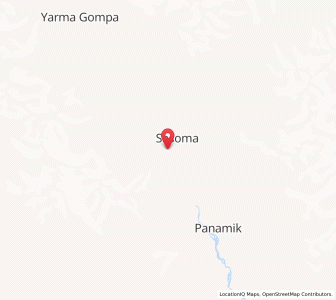 Map of Arann, Kashmir