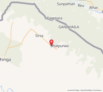 Map of Ararpari, Madhya Pradesh