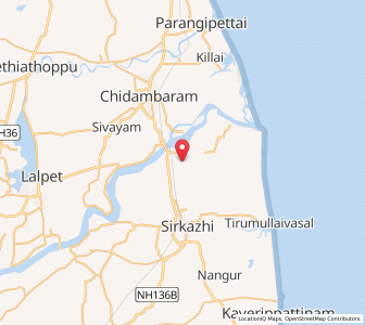 Map of Arasur, Tamil Nadu