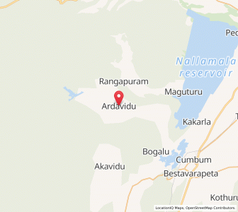 Map of Ardavidu, Andhra Pradesh