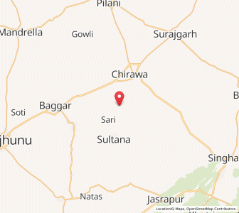 Map of Ardawata ki Dhani, Rajasthan