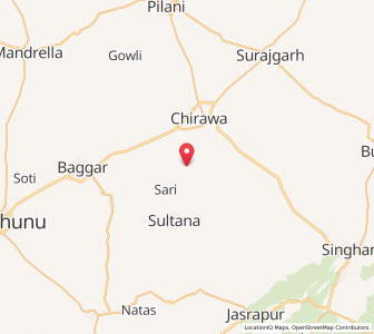 Map of Ardawata, Rajasthan