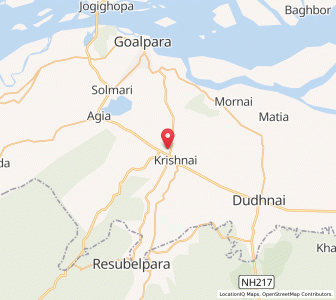 Map of Arimara, Assam