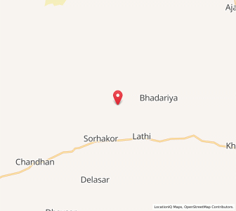 Map of Arjaniar, Rajasthan