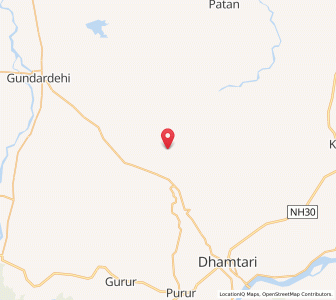 Map of Arkar, Chhattisgarh