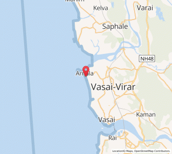 Map of Arnalapada, Maharashtra