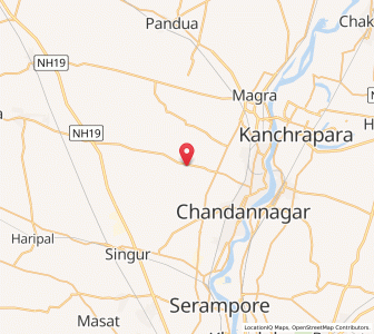 Map of Arsapota, West Bengal