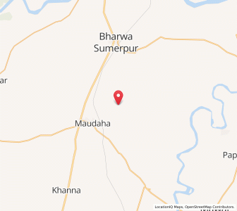 Map of Artara, Madhya Pradesh
