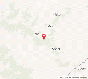 Map of Arthal, Kashmir