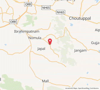 Map of Arutla, Andhra Pradesh